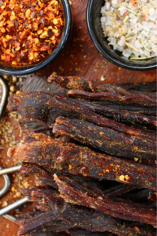 Bills Biltong Pieces with Spice